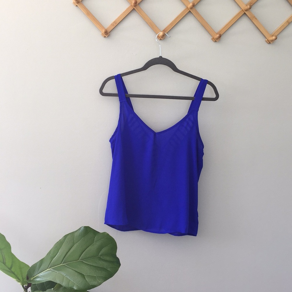 Open back tank